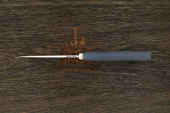 Разделочный нож Къметь, клинок 105мм, сталь M390, рукоять микарта