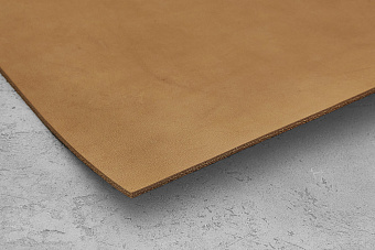 Кожа для ножен, чепрак 2,0-2,5мм, бежевый