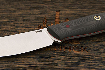 Нож разделочный UralEDC КрейсерЪ, клинок 117мм, сталь CPM S90V, рукоять карбон