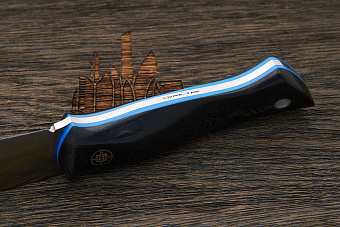 Нож туристический Beaver knife Pointer Magnum, клинок 110мм, сталь Х12МФ