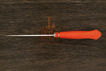 Нож туристический Алексея Артемьева Технофинка, сталь VG-10, рукоять микарта оранжевая