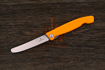 Набор Victorinox из 3-х предметов (нож, вилка, ложка), оранжевый