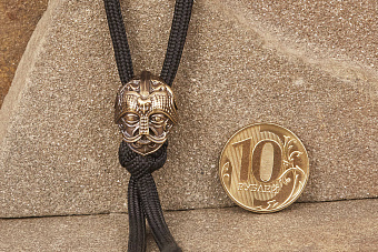 Бусина на темляк Маска Одина от мастерской Крымская бронза