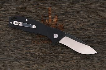 Нож складной QSP Raven, клинок 86мм, сталь D2, рукоять G10 чёрный