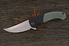Складной нож We Knife Curvaceous, сталь CPM-20CV, рукоять титан/микарта - фото №1