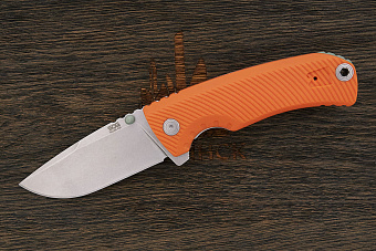 Складной нож SOG Tellus, сталь Cryo 440С, рукоять GRN оранжевый