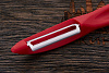 Овощечистка Victorinox, модель 7.6075, рукоять нейлон красный - фото №3