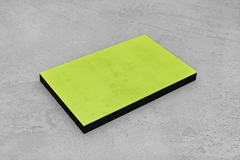 Микарта, плашка 130x80x8(+)мм, с салатовым спейсером 1,5мм