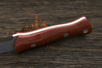 Нож для бушкрафта Beaver knife America 2.0, клинок 116мм, сталь Х12МФ, рукоять текстолит