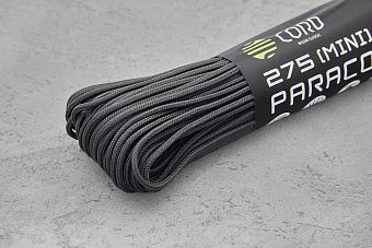 Паракорд 275 graphite, 1 метр