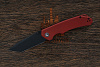 Складной нож Civivi Brazen tanto, сталь D2, рукоять G10 бордовый - фото №1