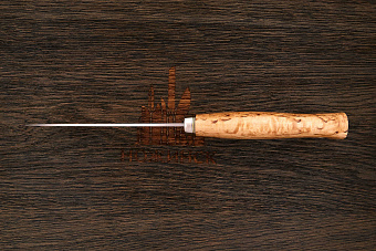 Нож туристический Южный крест Партнёр-L, клинок 120мм, сталь N690Co, рукоять карельская береза