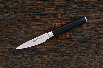 Нож кухонный Samura овощной 80мм, сталь AUS-8, рукоять G10