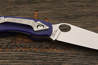 Складной нож Spyderco Military, сталь CPM S110V, рукоять G10