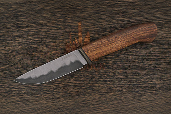 Нож туристический UralEDC, клинок 126мм, дамаск ШХ15