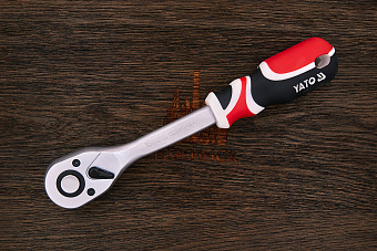 Трещотка с изогнутой ручкой 1/2