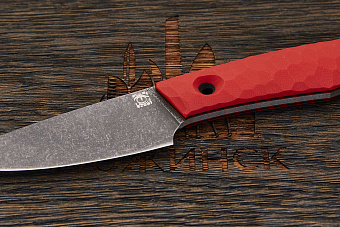 Нож EDC Lizard knives, клинок 85мм, сталь VG-10, рукоять G-10 красный