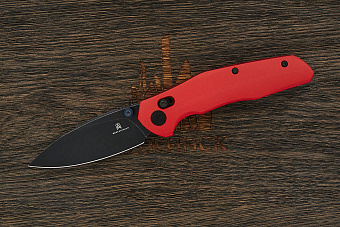 Нож складной Bestech Ronan, клинок 85мм, сталь Sandvik 14C28N, рукоять G10 красный