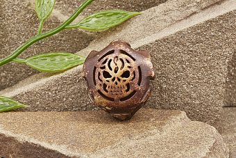 Бусина на темляк «Фрогги» патина