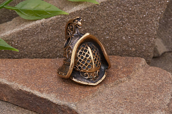 Бусина на темляк Шлем гладиатора от мастерской Крымская бронза