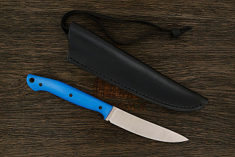 Нож туристический Мастерской Тать Горностай, клинок 105мм, сталь VG-10, рукоять G10