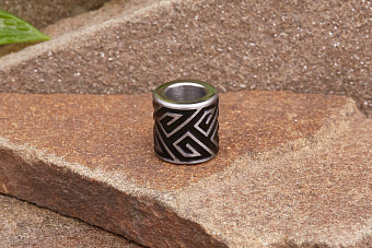 Бусина №1.3 (белая)