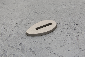 Больстер из титана 3мм, 34x18мм