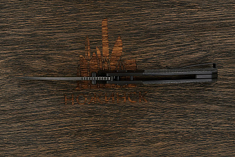 Нож складной QSP Vault, клинок 83мм, сталь Sandvik 14C28N, рукоять микарта/алюминий-BB