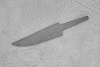 Заготовка для ножа, сталь K110 3,9мм. Модель "Ёжик" с клинком 115мм, ТО 60-61HRC - фото №1