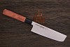 Нож кухонный Samura накири традиционный японский 168мм, сталь AUS-8, рукоять дерево - фото №1