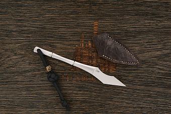 Нож EDC скелетный Дмитрия Пудова, клинок 30мм, сталь Elmax