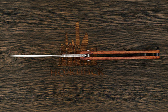 Нож складной CJRB Prado, клинок 95мм, сталь AR-RPM9, рукоять дерево натуральное