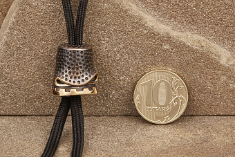 Бусина для темляка Рубль (биметалл) от мастерской Братьев Пешковых