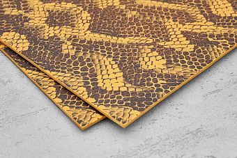 Kydex Snake Skin 2,03мм, лист 300x200мм
