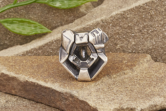 Бусина на темляк «Кибермедведь»