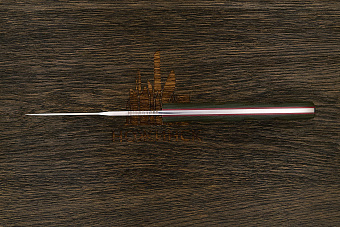 Нож туристический Геннадия Дедюхина Балем, клинок 120мм, сталь N690, рукоять микарта черно-оливковая