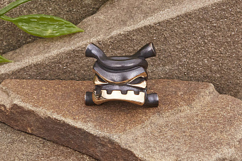 Бусина для темляка Колючка (бронза) от мастерской Братьев Пешковых