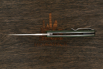 Нож складной QSP Gorilla, клинок 86мм, сталь Sandvik 14C28N, рукоять микарта