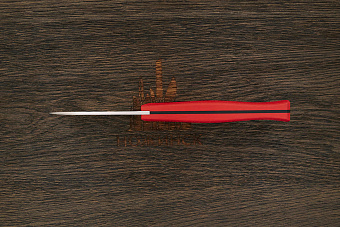 Разделочный нож Owl knife Ulula-SF, сталь N690, рукоять G10 красный