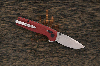 Складной нож SOG Terminus XR, сталь D2, рукоять G10 бордовый