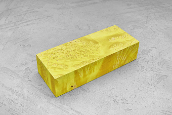 Кап клёна стабилизированный одноцветный Т9