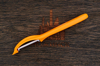 Овощечистка Victorinox, модель 7.6075, рукоять нейлон оранжевый