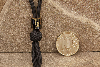 Бусина №5.2 (жёлтая)