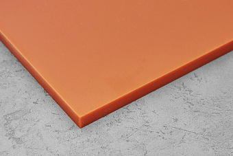 G10 лист 250х130х8(+)мм, оранжевый