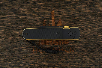 Нож складной CJRB Locust, клинок 80мм, сталь AR-RPM9, рукоять G10 черный/сталь