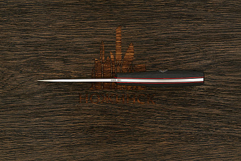 Нож EDC UralEDC, клинок 79мм, сталь Cor-X, рукоять карбон/пин