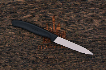 Нож кухонный Victorinox для стейков 100мм, сталь Dauphinox, рукоять PP 