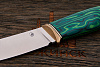 Нож разделочный Дмитрия Пудова КрейсерЪ, клинок 120мм, сталь M398, рукоять crazyfiber - фото №4