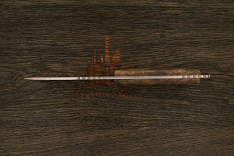 Нож туристический Kizlyar Supreme General X1, клинок 109мм, сталь AUS-8, рукоять орех