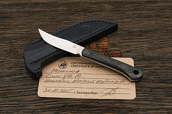Нож EDC Дмитрия Пудова Мелконож, клинок 52мм, сталь VG-10